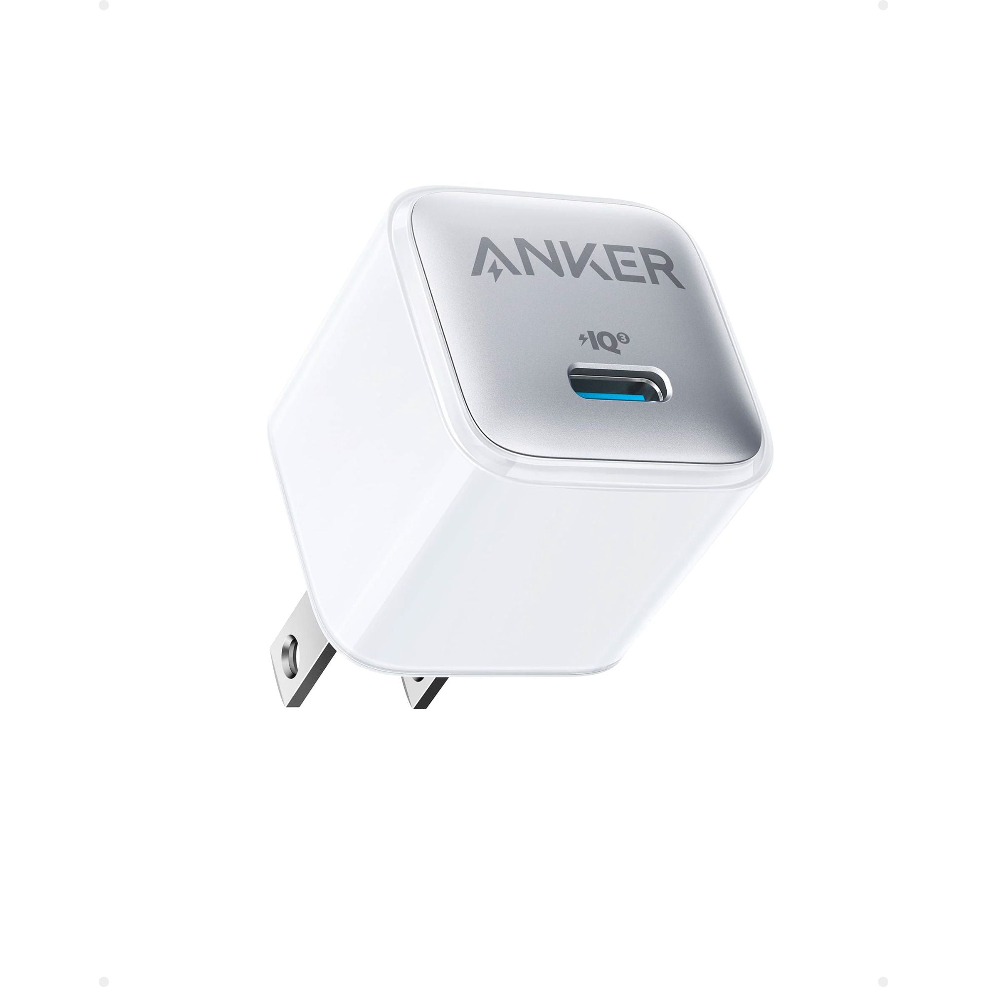 Cargador Anker Usb, c 20w Blanco Carga Rápida Compacto