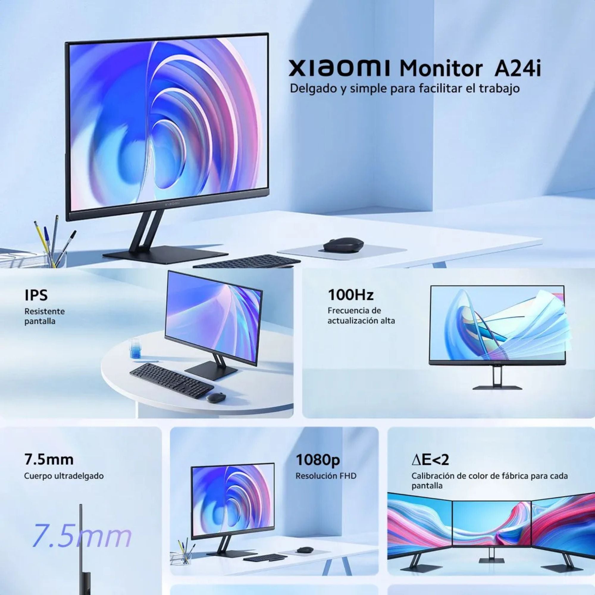 Xiaomi Monitor A24i Full HD 23.8” 100 Hz HDMI y DP
