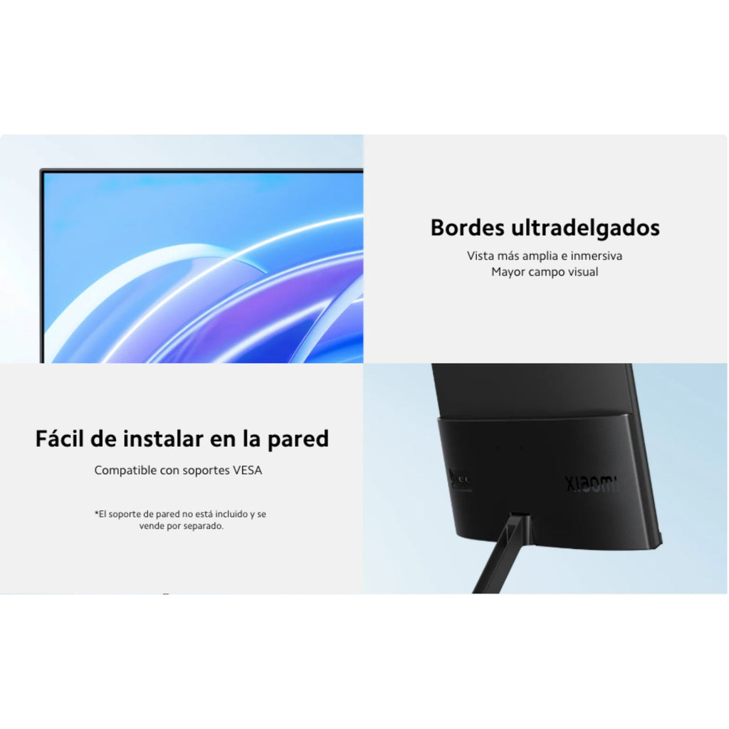 Monitor Xiaomi A27i 27” IPS Full HD 100Hz | Imagen Fluida y Colores Reales para Trabajo, Estudio o Gaming
