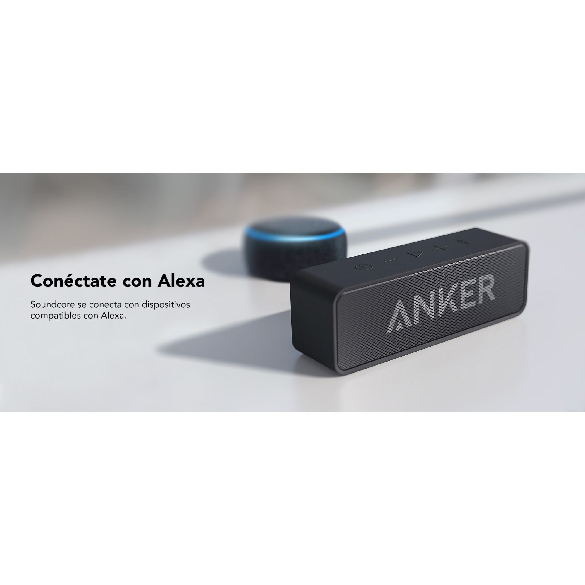 Altavoz Soundcore 1 Bluetooth Anker 24 Hrs 6w Ipx5 Negro Portatil Negro