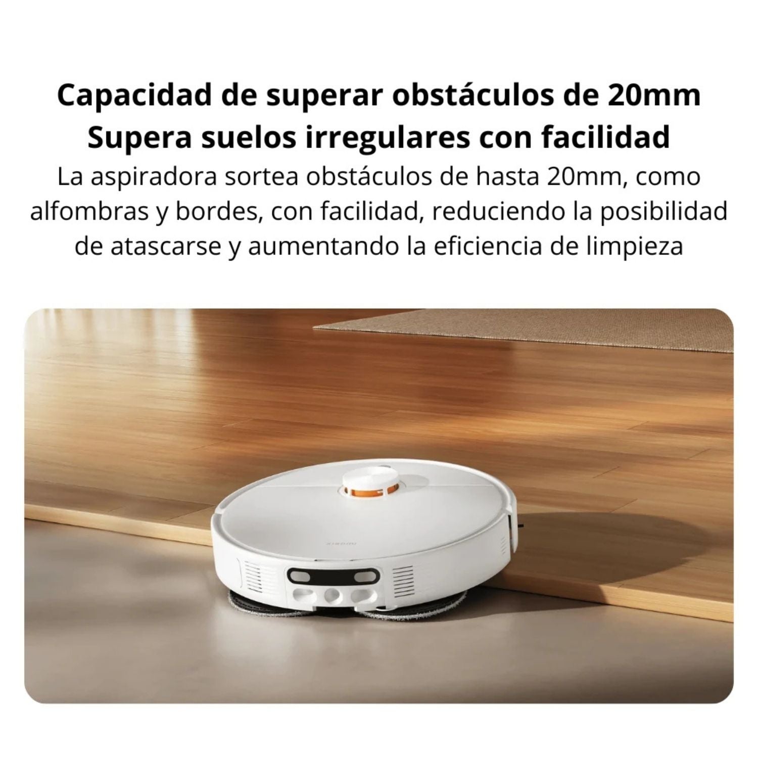 Robot Aspirador Xiaomi H50 10000Pa Lavado Automatico Mopa Estacion Base Todo en Uno 75 Dias Sin Vaciar