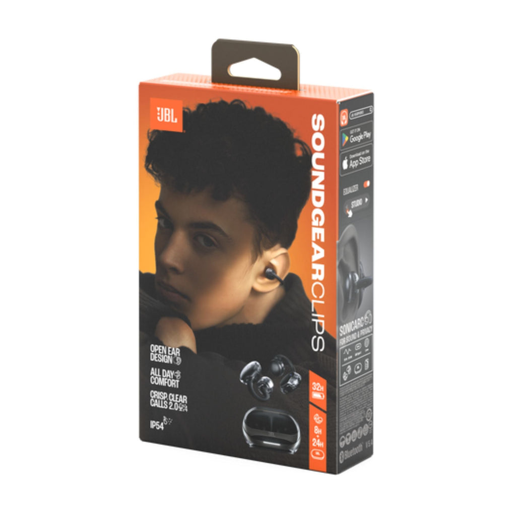 Audifono JBL SoundGear Clips 32 Hrs Opensound IP54 Negro