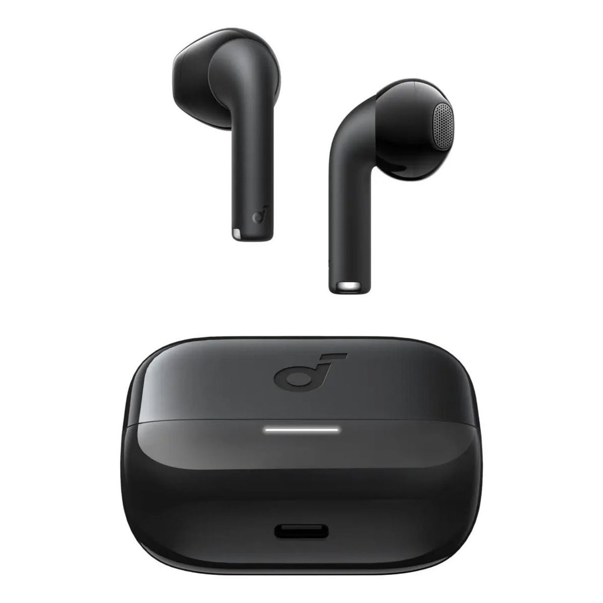 Audífonos Soundcore by Anker K20i Semi In-Ear TWS Bluetooth 5.3 36 Horas BassUp IPX5 Modo Gaming Negro Original
