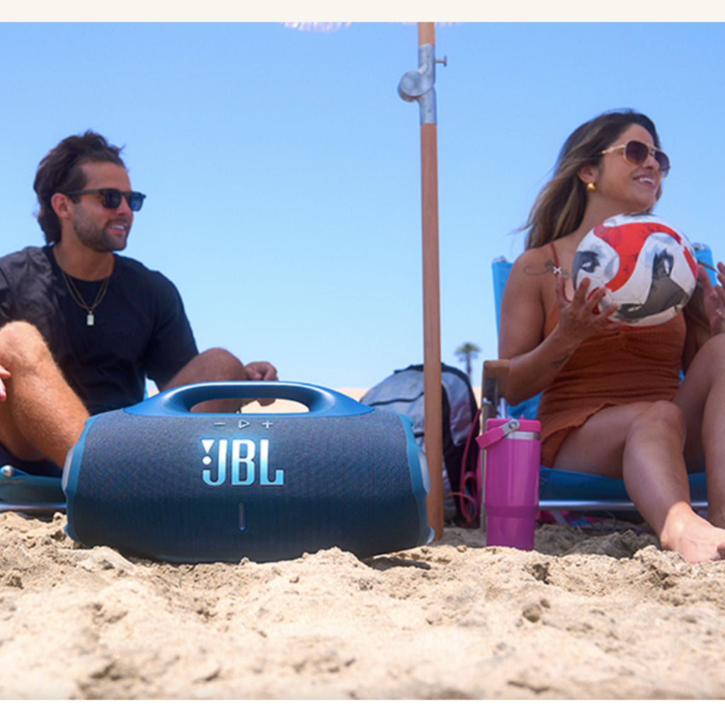 JBL Boombox 4 Parlante Bluetooth Potente 180W JBL Pro Bass Boost 34H Bateria IP67 Azul