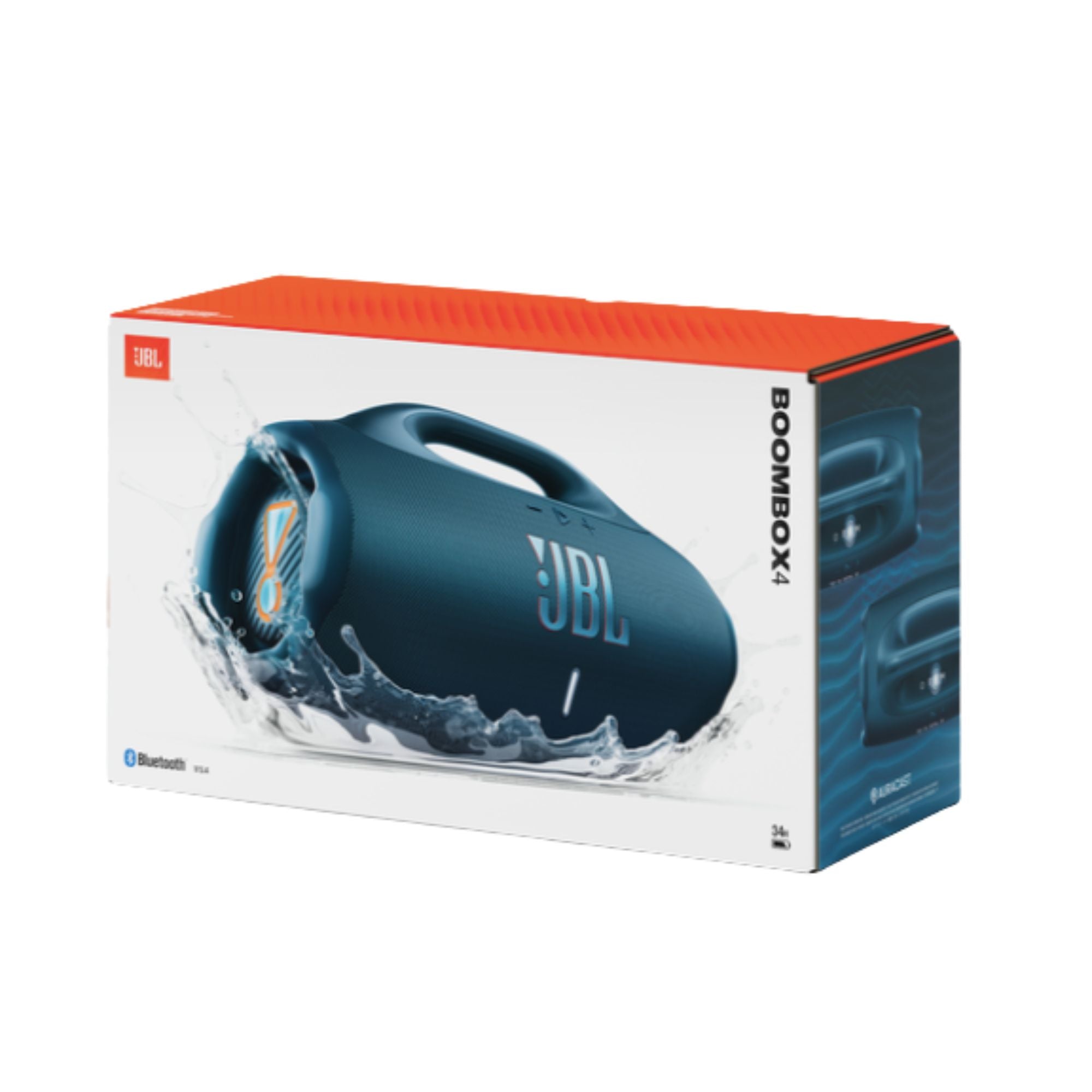 JBL Boombox 4 Parlante Bluetooth Potente 180W JBL Pro Bass Boost 34H Bateria IP67 Azul