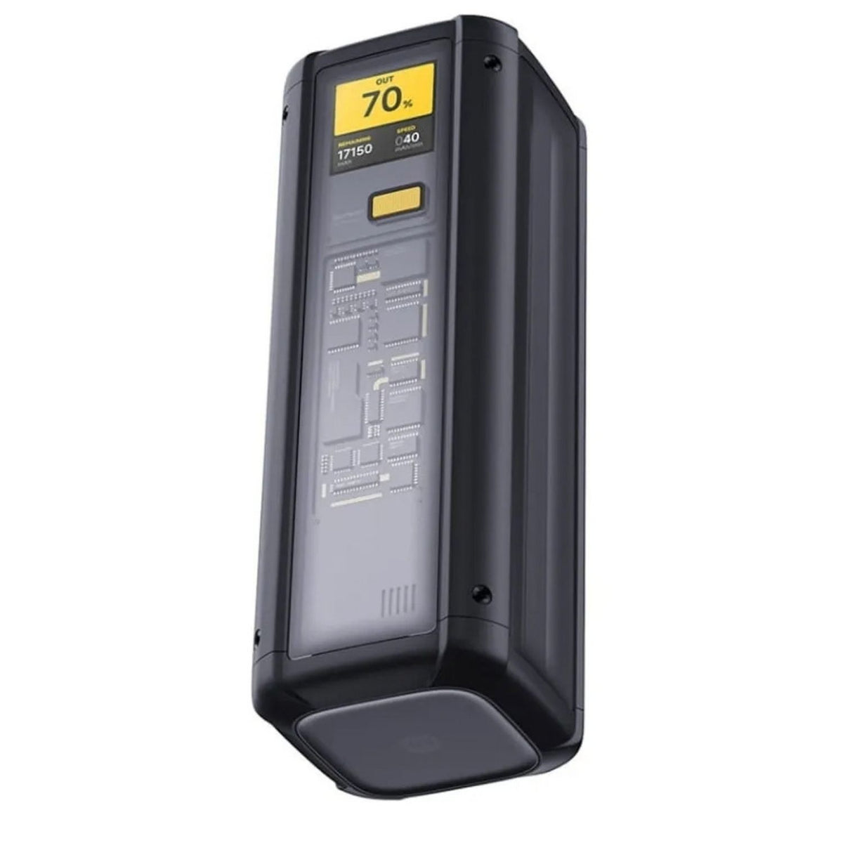 Batería Portátil Xiaomi HyperCharge 212W 25000mAh USB-C 140W USB-A 120W Pantalla LCD Diseño Transparente Negro Original