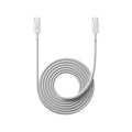 Cable Xiaomi 6A USB-C a USB-C Trenzado 2 Metros Carga Rapida 120W Transferencia 480 Mbps Blanco
