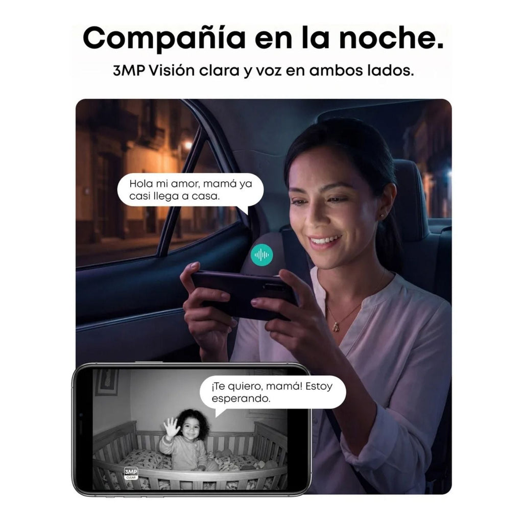 Camara de Seguridad Eufy C220 Interior 2K 360 Grados WiFi Deteccion con IA Sin Cuota Mensual