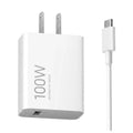 Cargador Xiaomi 100W GaN USB Tipo A Carga Rapida QC PD PPS con Cable USB-A a USB-C 1 Metro Combo
