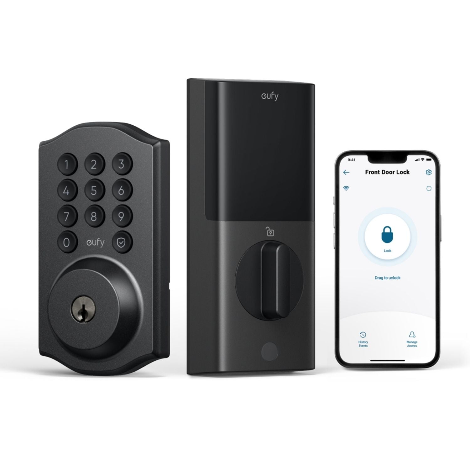 Cerradura Inteligente Eufy Smart Lock C30 WiFi Sin Llave Control Remoto App Alexa Google