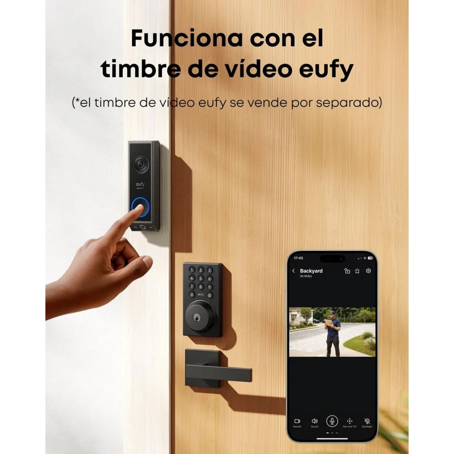 Cerradura Inteligente Eufy Smart Lock C30 WiFi Sin Llave Control Remoto App Alexa Google