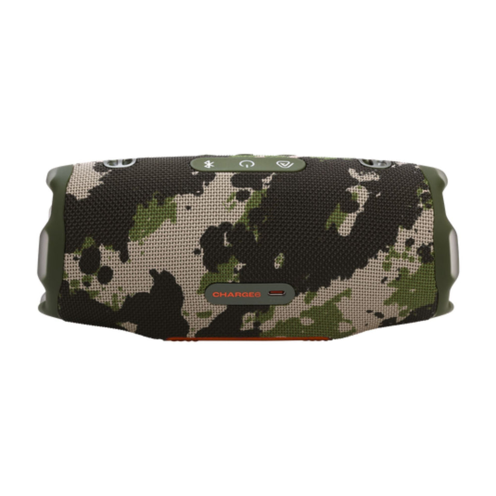 Parlante JBL Charge 6 Potente IP68 Powerbank Bluetooth 28 hrs Camuflado