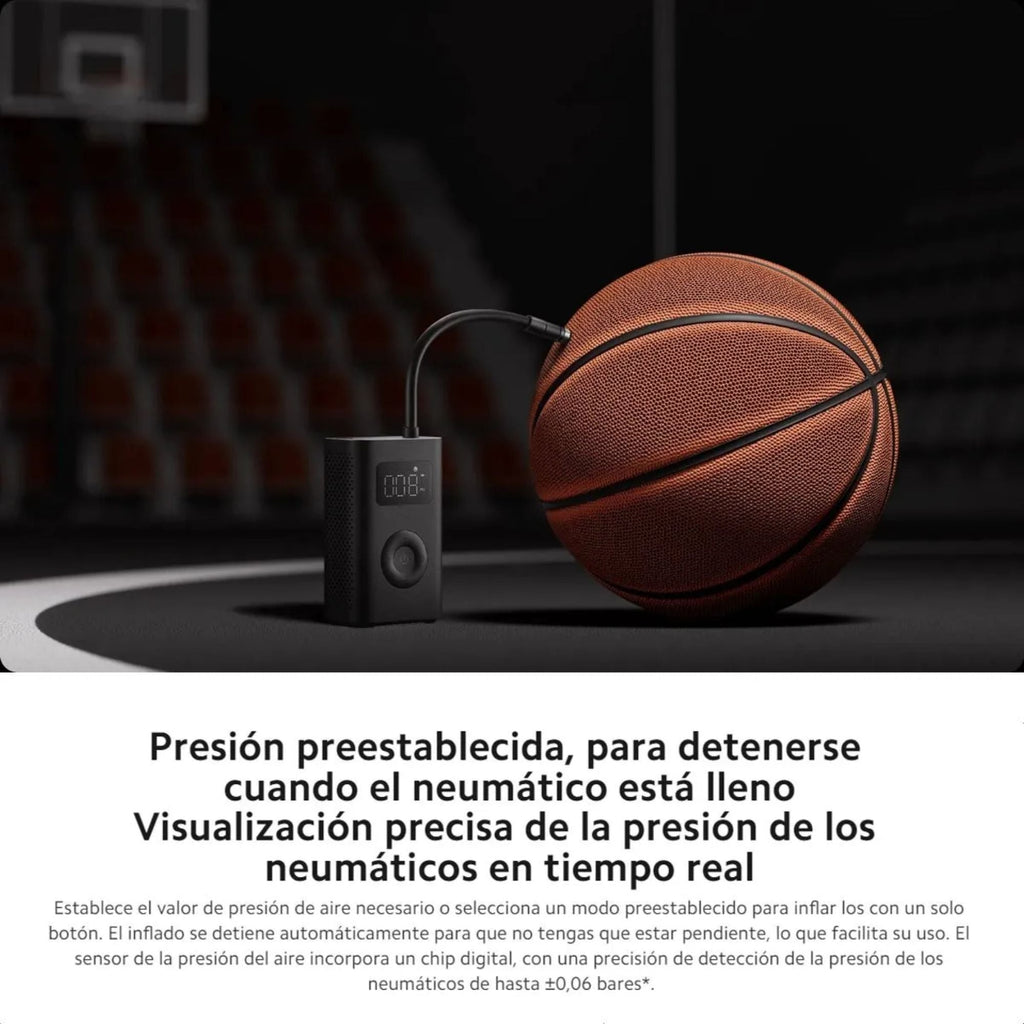 Compresor De Aire Portátil Xiaomi Portable Air Compressor 2 Recargable