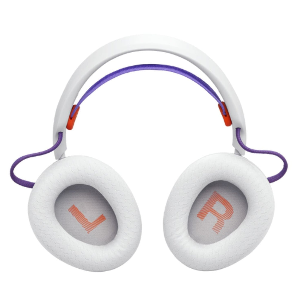 Audifonos Gamer JBL Quantum 650 Inalambrico Bluetooth 5.3 Sonido Espacial 45 Horas Blanco