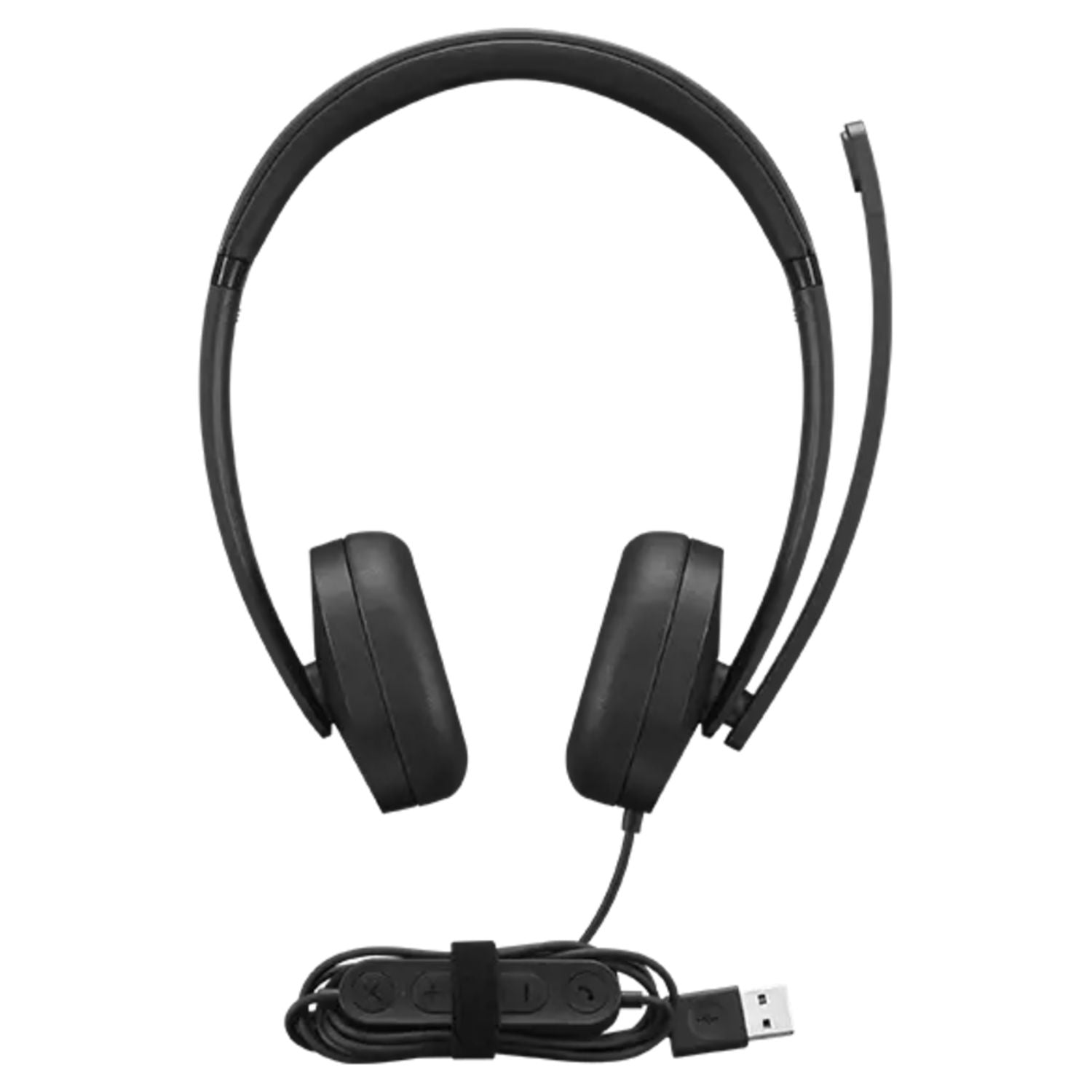 Diadema Lenovo USB-A Stereo Headset Gen 2 Microfono Cancelacion Ruido Zoom Teams Original