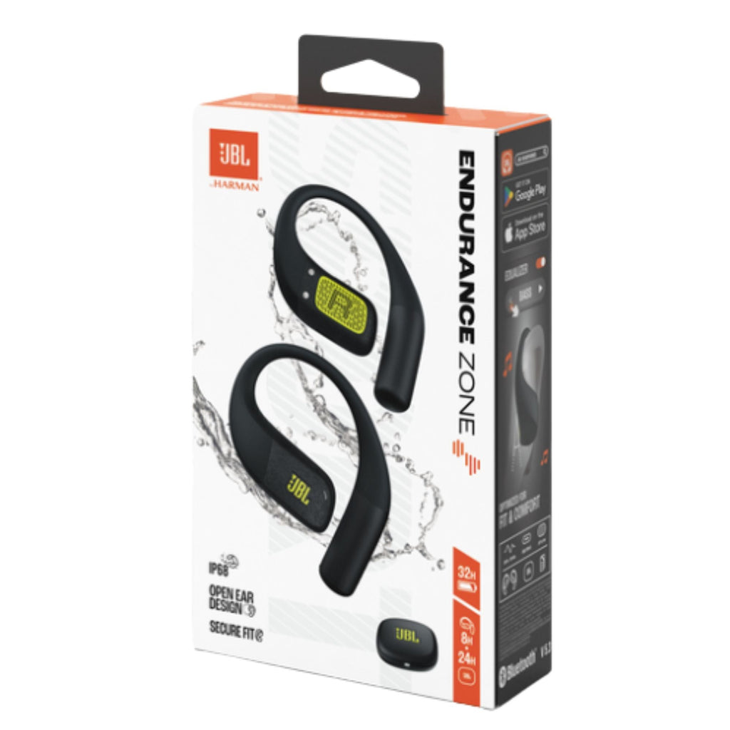 JBL Endurance Zone Audifonos Deportivos Bluetooth Tecnologia OpenSound IP68 32H de Bateria Negro