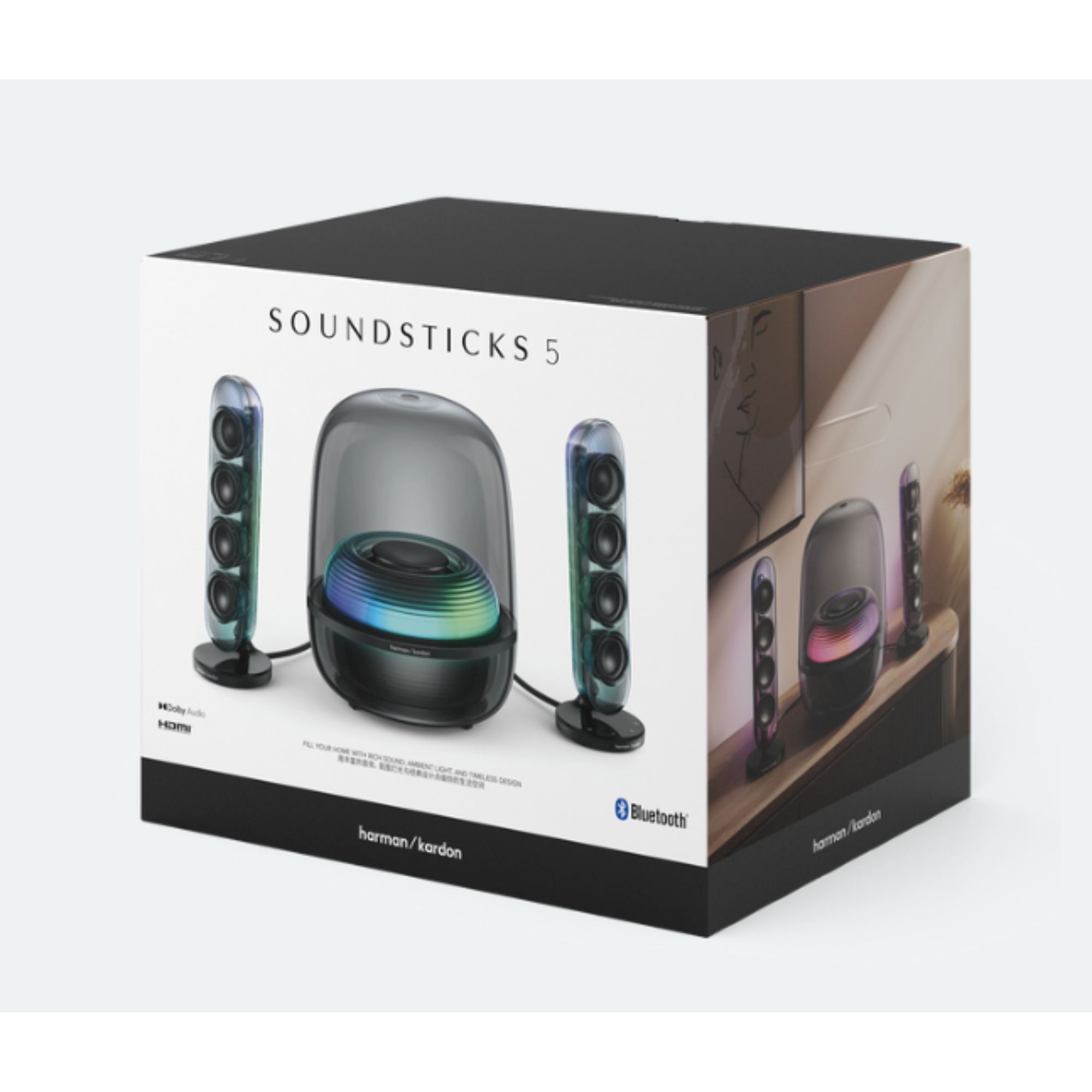 Altavoz Harman Kardon SoundSticks 5 BT Luz Ambiental HDMI
