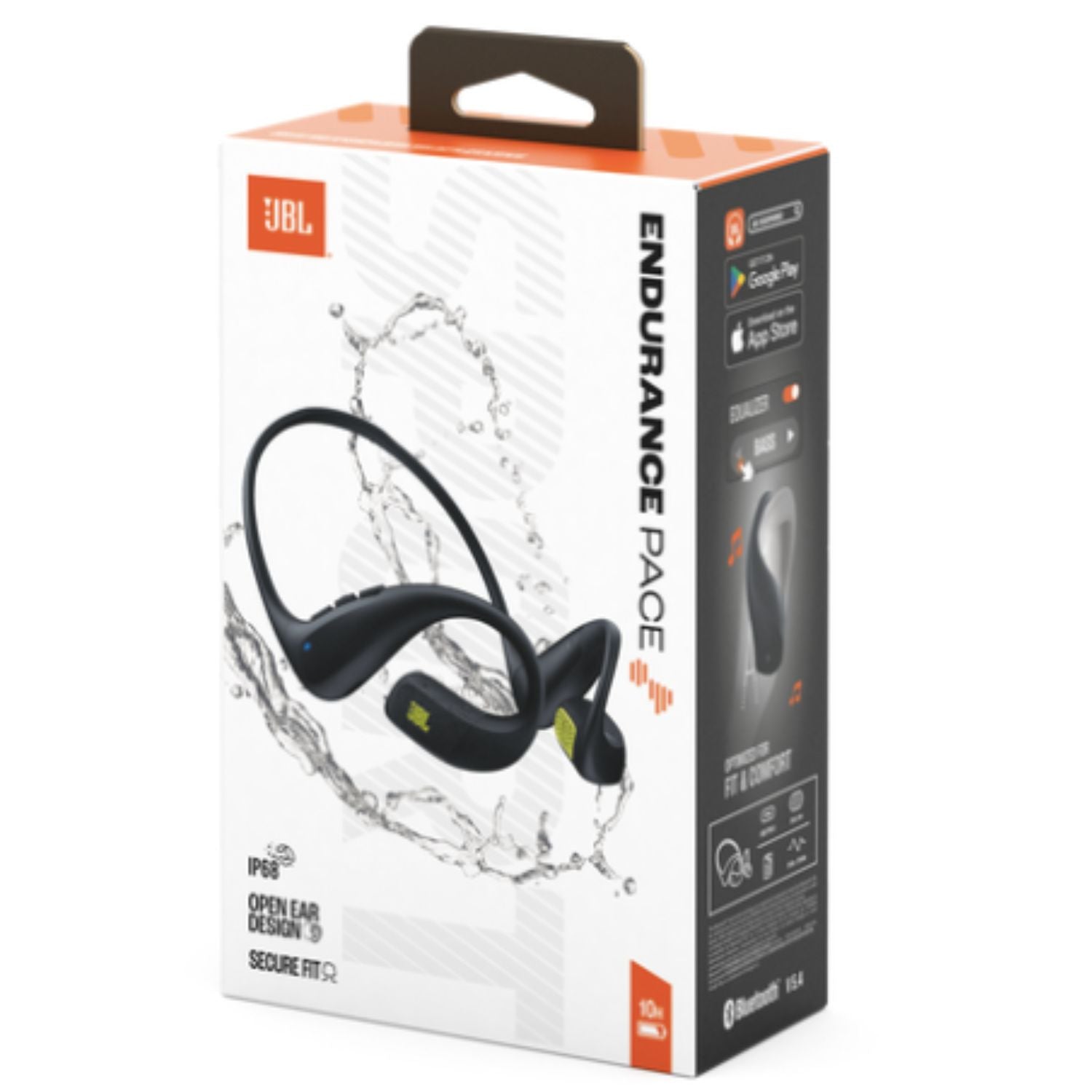 JBL Audifono Endurance Pace Opensound 10 Hrs IP68 Negro