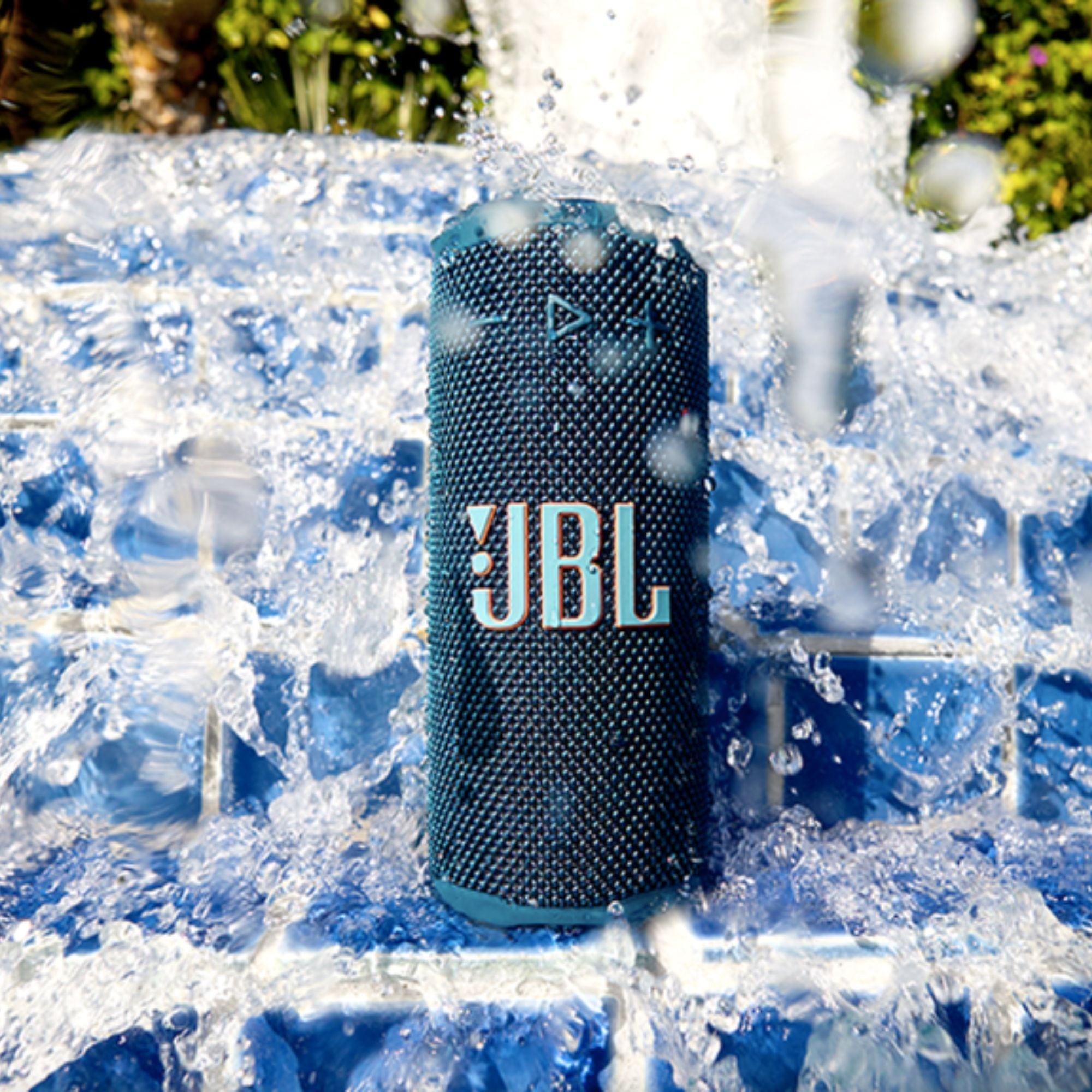 JBL Grip Parlante 16w 14 Horas Ip68 Azul Luz Ambiental