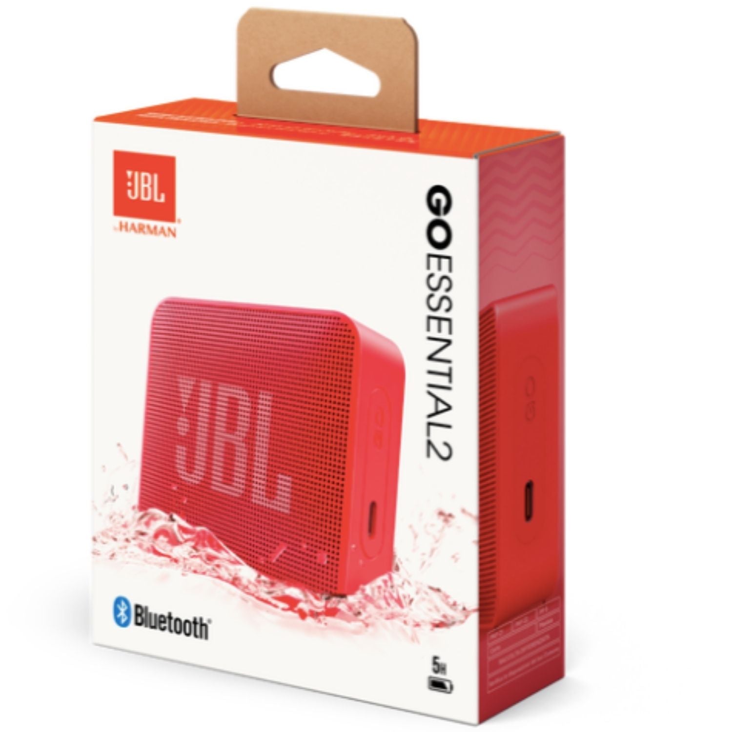 Parlante JBL GO Essential 2 Bluetooth 5 Hrs 3.1 W IP67 Rojo