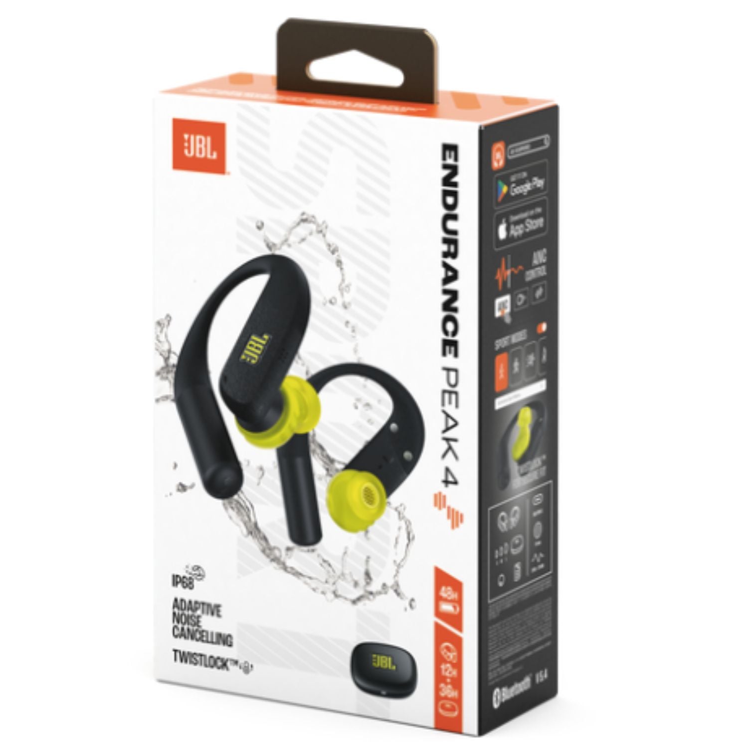 Audifono JBL Peak 4 Intraauraes Deportivo 48 Hrs Cancelacion Negro