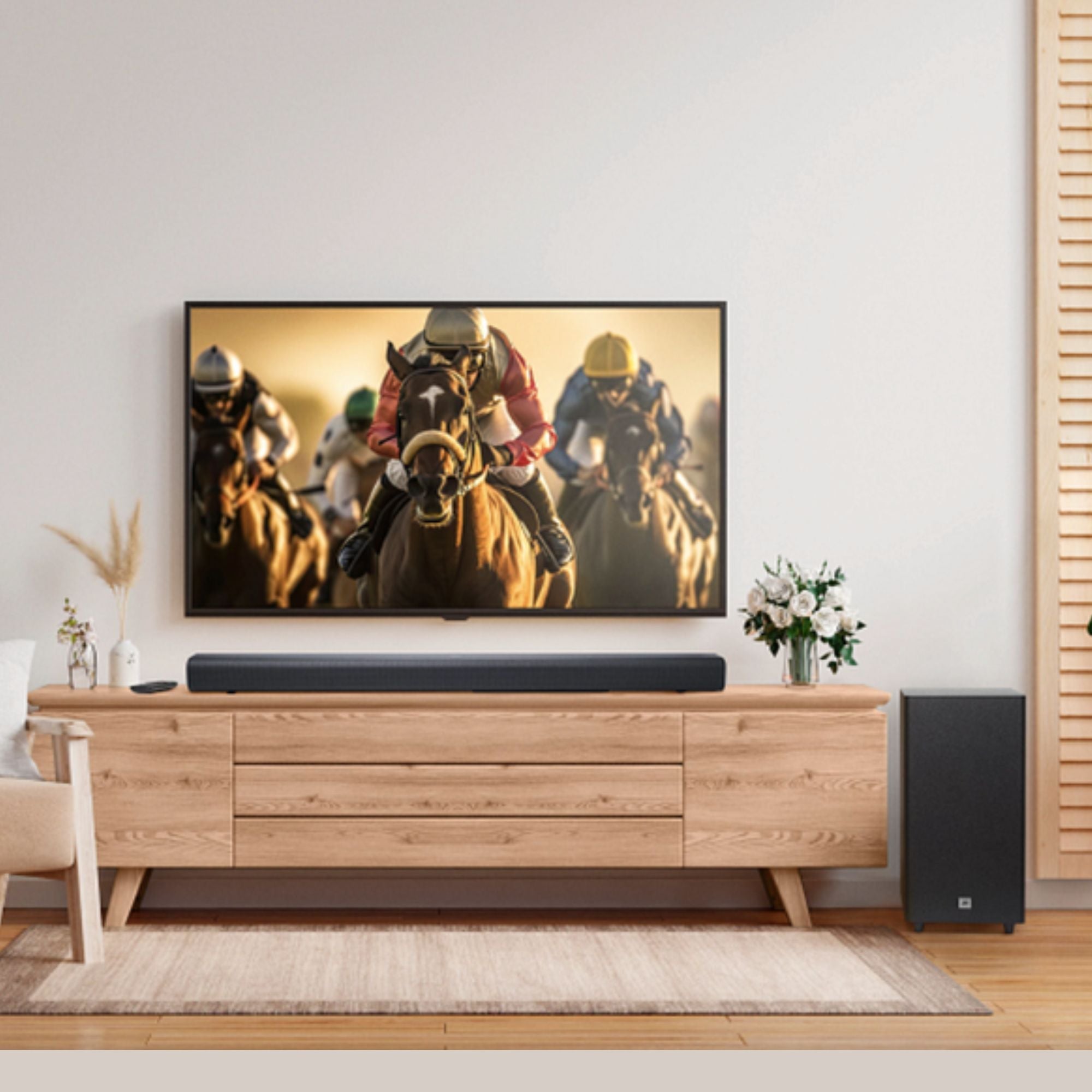 JBL SB580 Barra De Sonido 440 W 3.1 Ch Subwoofer HDMI Soporte Negro