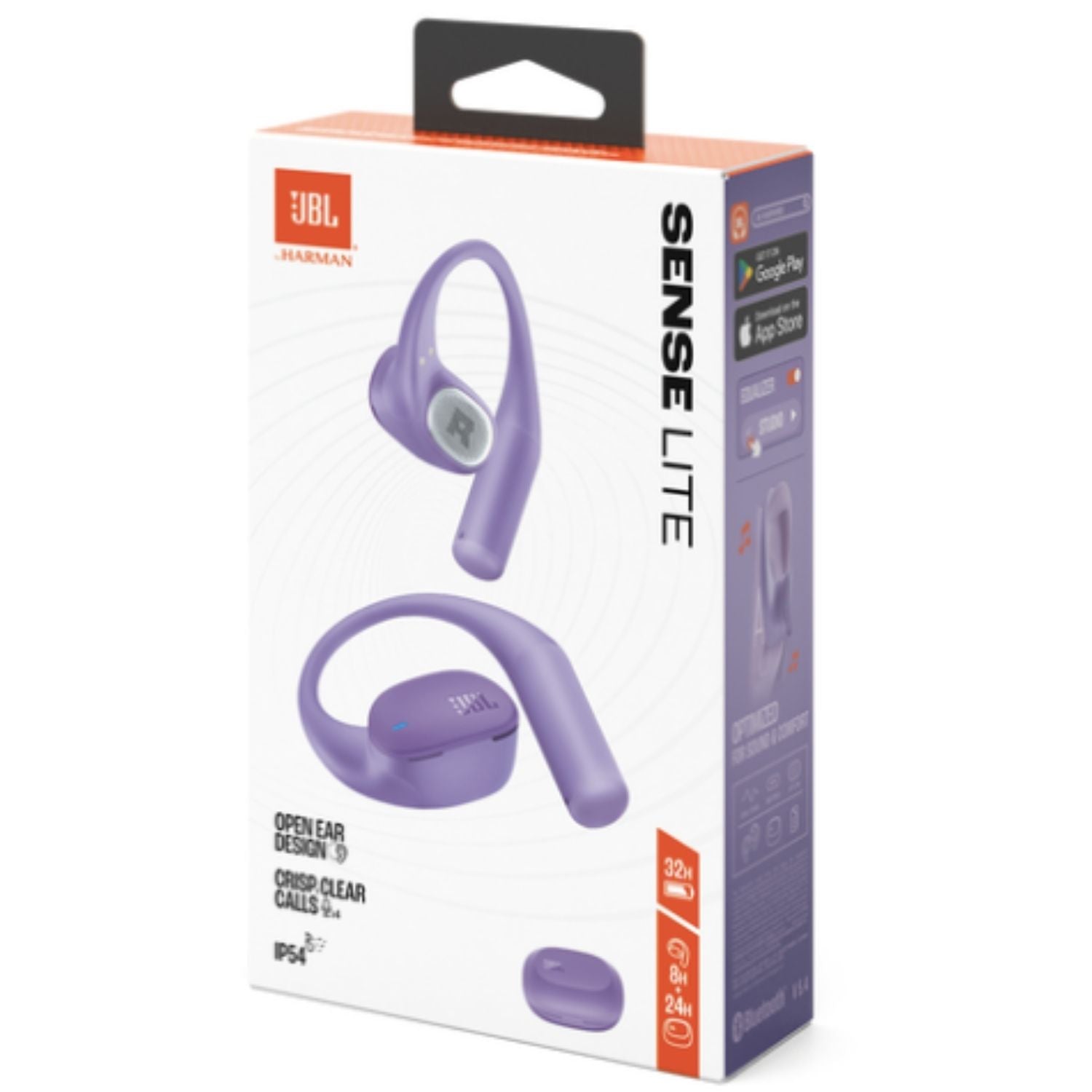 JBL Sense Lite Audifonos Open Sound TWS Morado 32 Hrs
