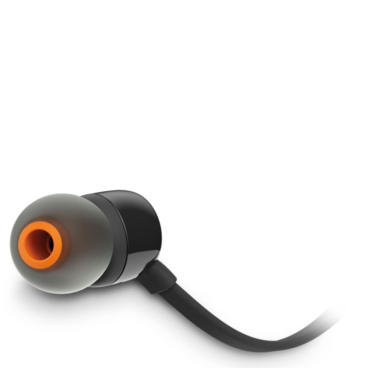 Audifono JBL T110 Manos Libres Cable Plano Antienredos 3.5 mm Negro