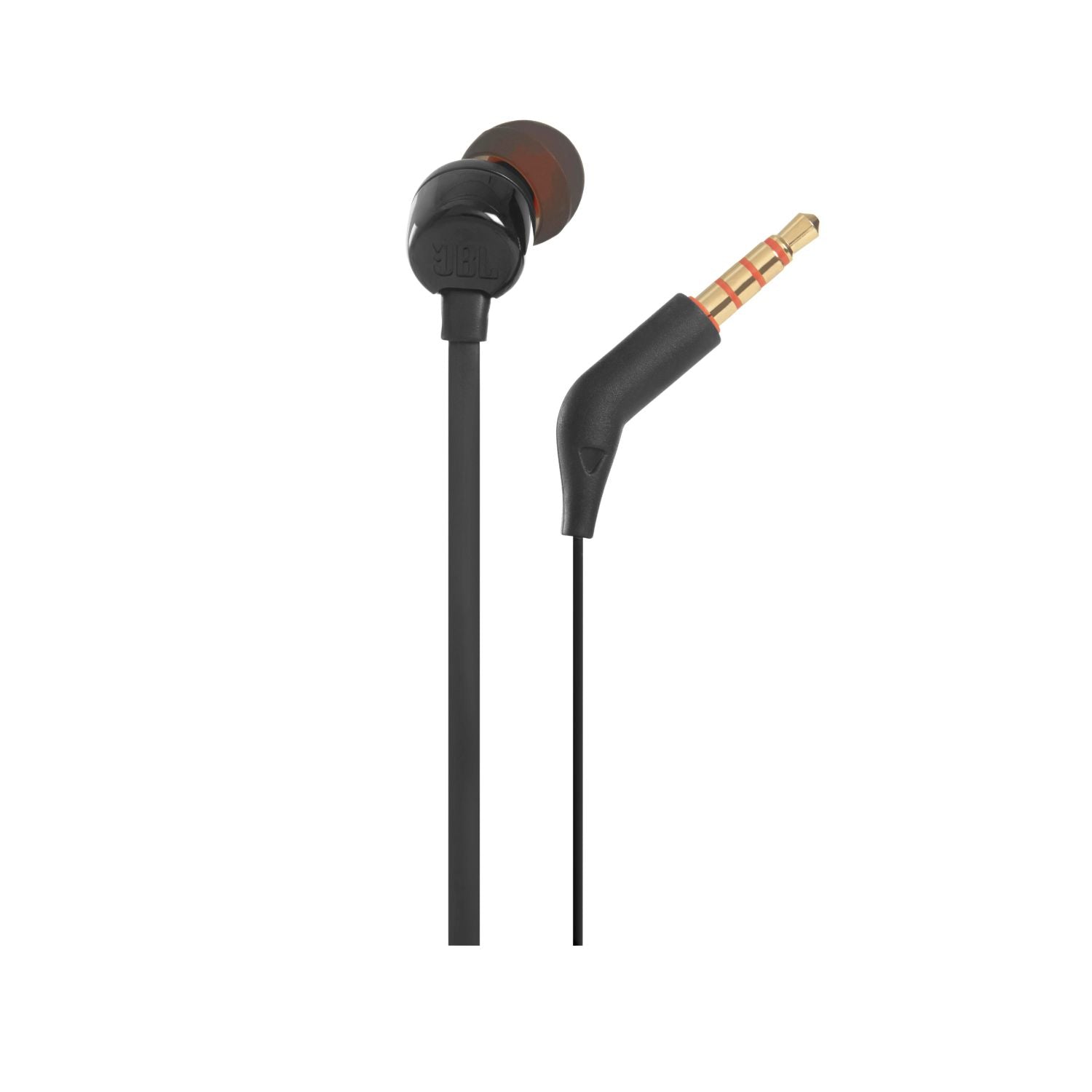 Audifono JBL T110 Manos Libres Cable Plano Antienredos 3.5 mm Negro