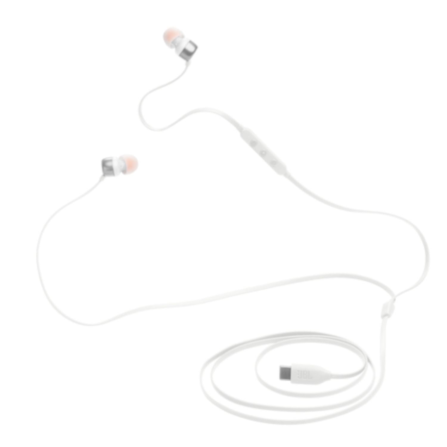 Audifono JBL T310C USB C Manos Libres Blanco