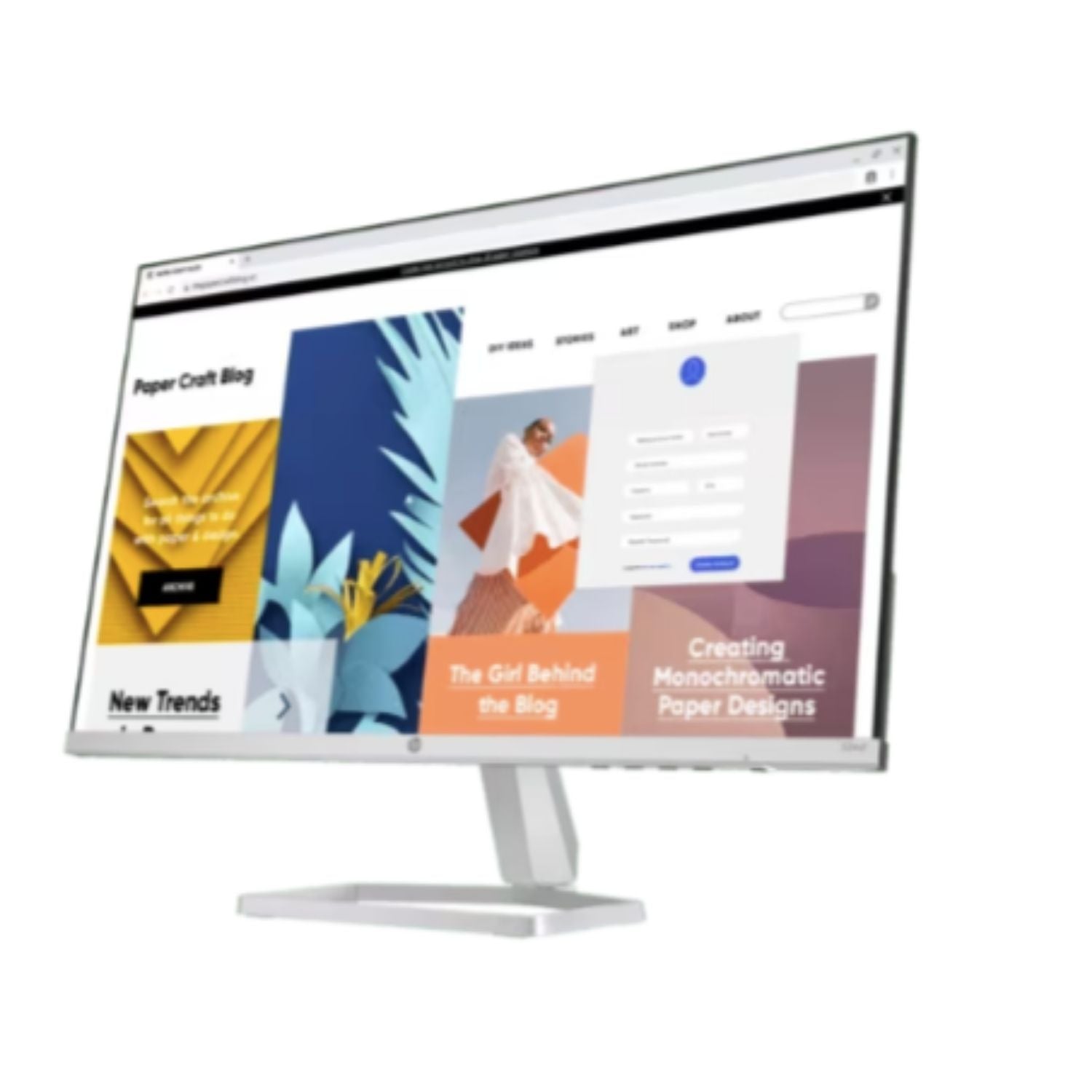 Monitor HP 524SF 23.8" Full HD 100 Hz IPS Plateado