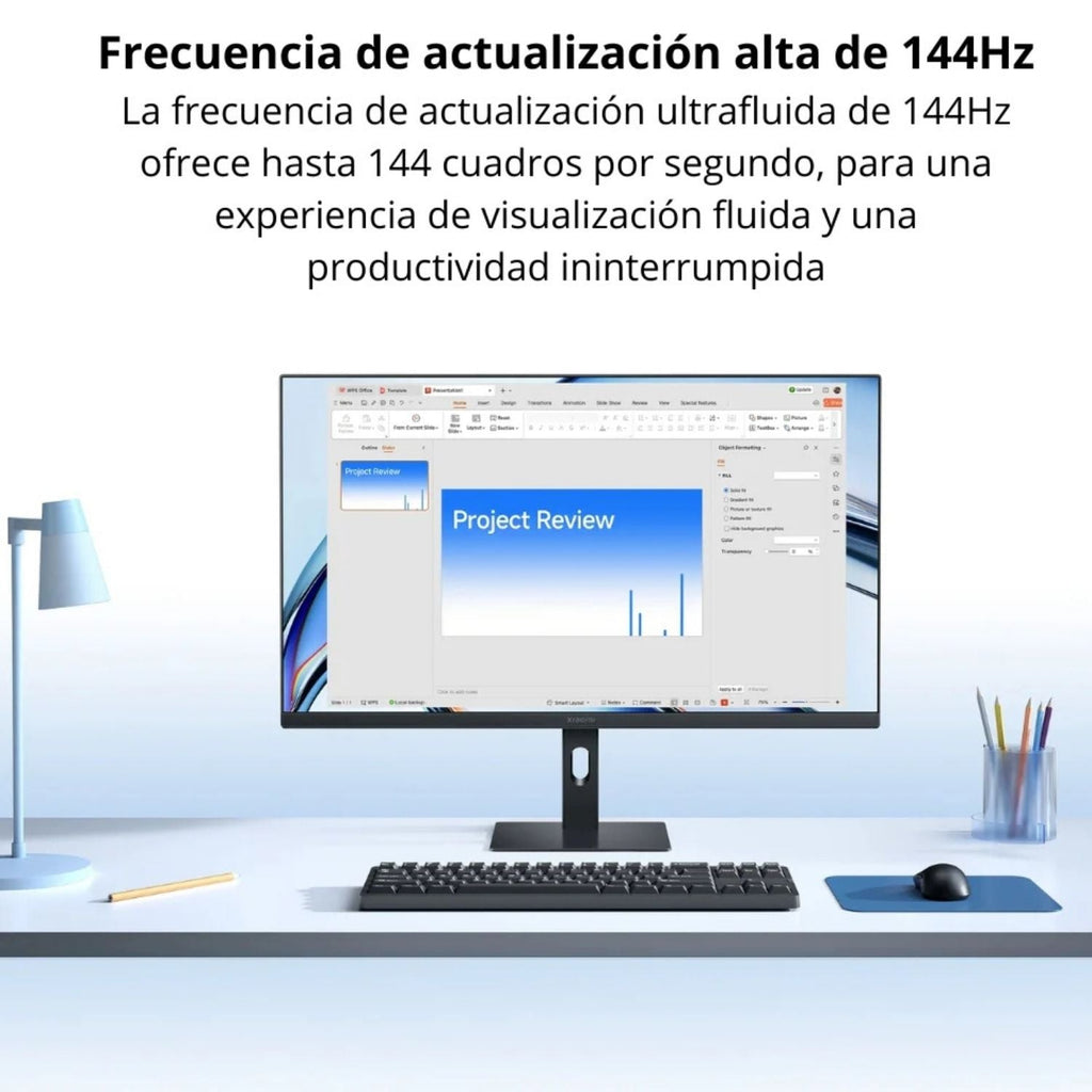 Monitor Xiaomi A27i 2026 27" IPS 144Hz FHD · Calibración Profesional · Original