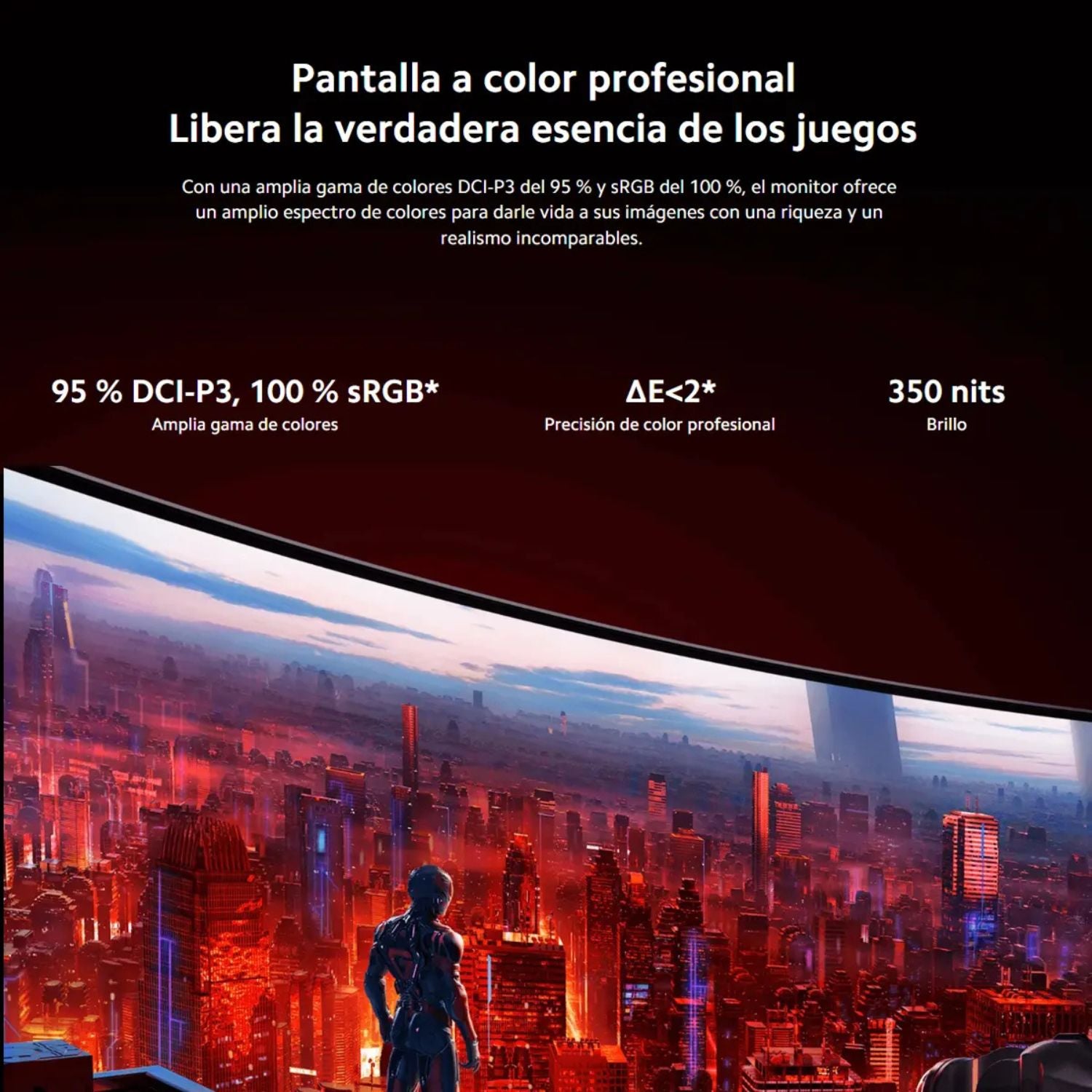 Monitor Gamer Curvo Xiaomi G34WQi 2026 34 Pulgadas WQHD 180Hz 1ms HDR400 FreeSync + Accesorio de Regalo