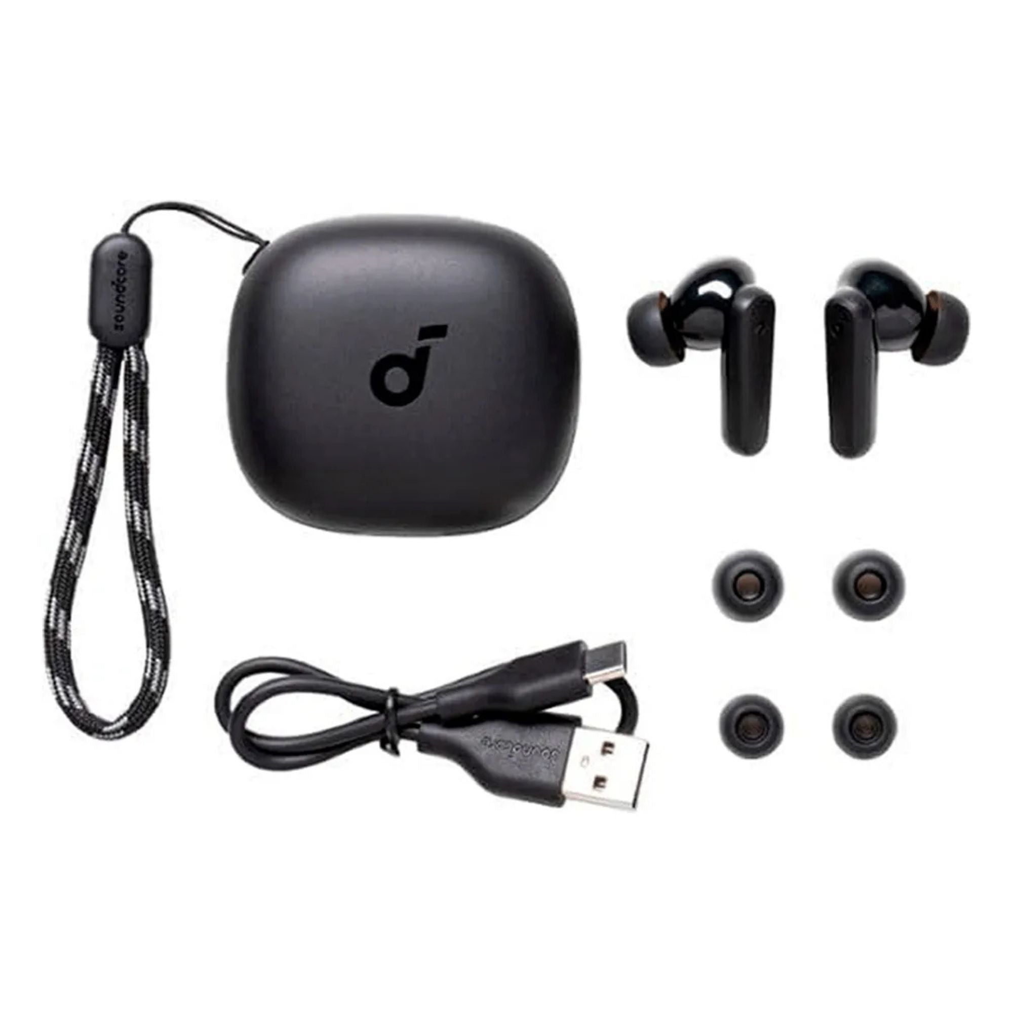 Audífono Anker Soundcore P25i Bluetooth 30 Hrs Ipx5 Negro