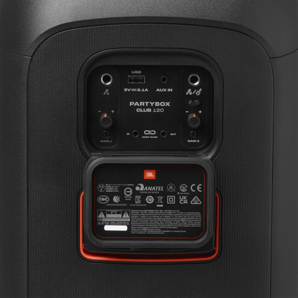 JBL Altavoz CLUB Party Box Club 120 160 W 12 Hrs Luces LED