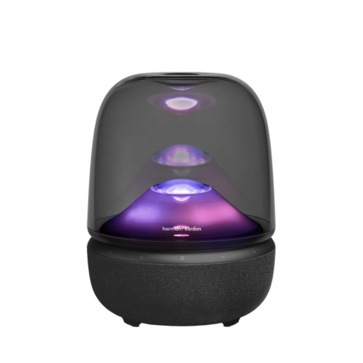 Parlante Harman Kardon Aura Studio 5 160W Bluetooth 5.4 Auracast Iluminacion Ambiental 360 Grados Negro Original