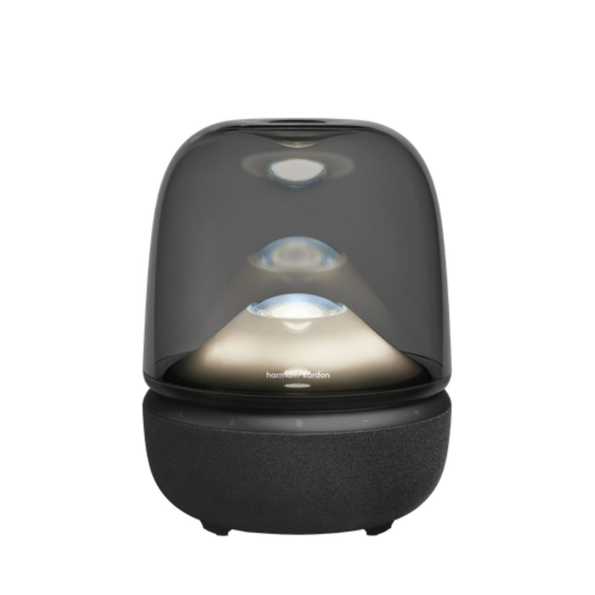 Parlante Harman Kardon Aura Studio 5 160W Bluetooth 5.4 Auracast Iluminacion Ambiental 360 Grados Negro Original