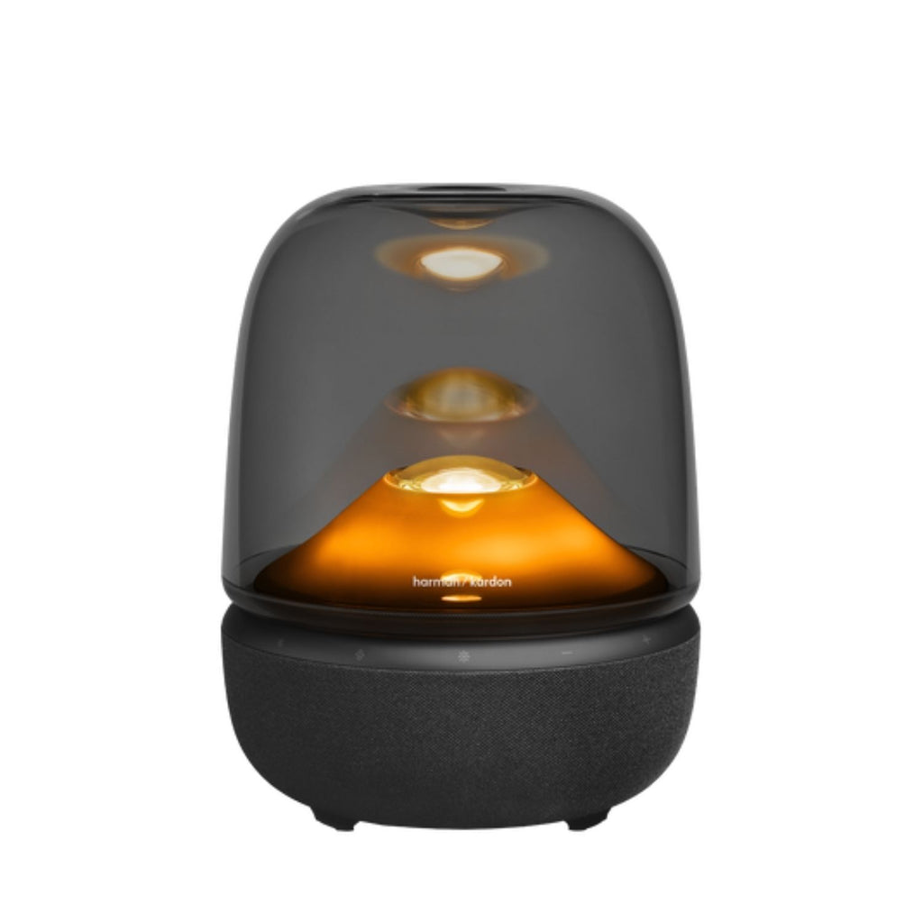 Parlante Harman Kardon Aura Studio 5 160W Bluetooth 5.4 Auracast Iluminacion Ambiental 360 Grados Negro Original