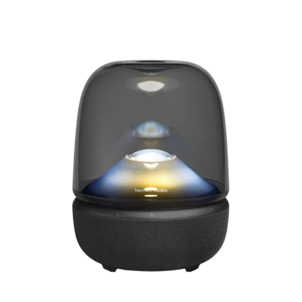 Parlante Harman Kardon Aura Studio 5 160W Bluetooth 5.4 Auracast Iluminacion Ambiental 360 Grados Negro Original