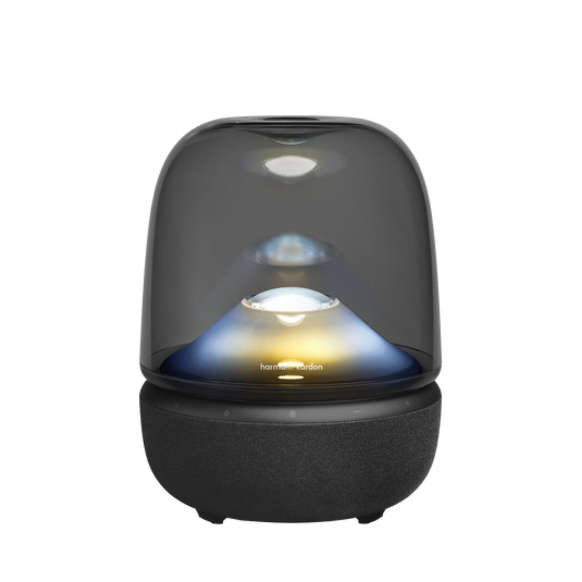 Parlante Harman Kardon Aura Studio 5 160W Bluetooth 5.4 Auracast Iluminacion Ambiental 360 Grados Negro Original