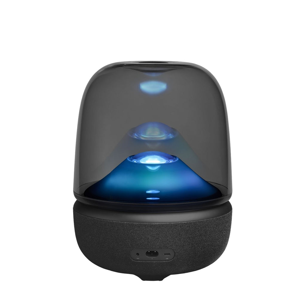 Parlante Harman Kardon Aura Studio 5 160W Bluetooth 5.4 Auracast Iluminacion Ambiental 360 Grados Negro Original