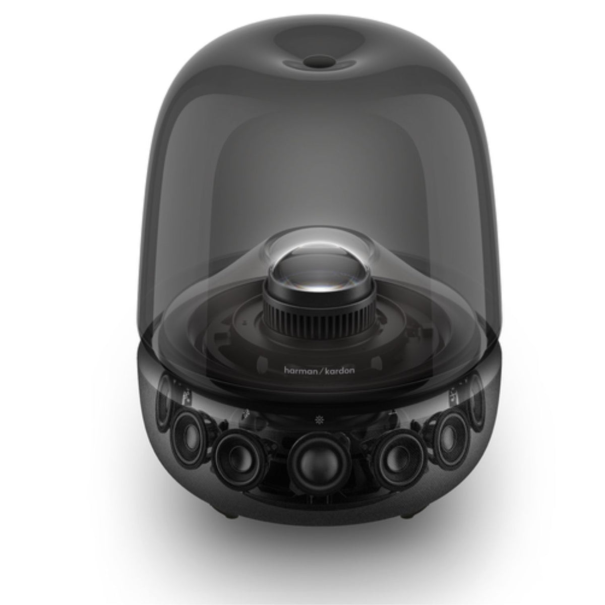 Parlante Harman Kardon Aura Studio 5 160W Bluetooth 5.4 Auracast Iluminacion Ambiental 360 Grados Negro Original