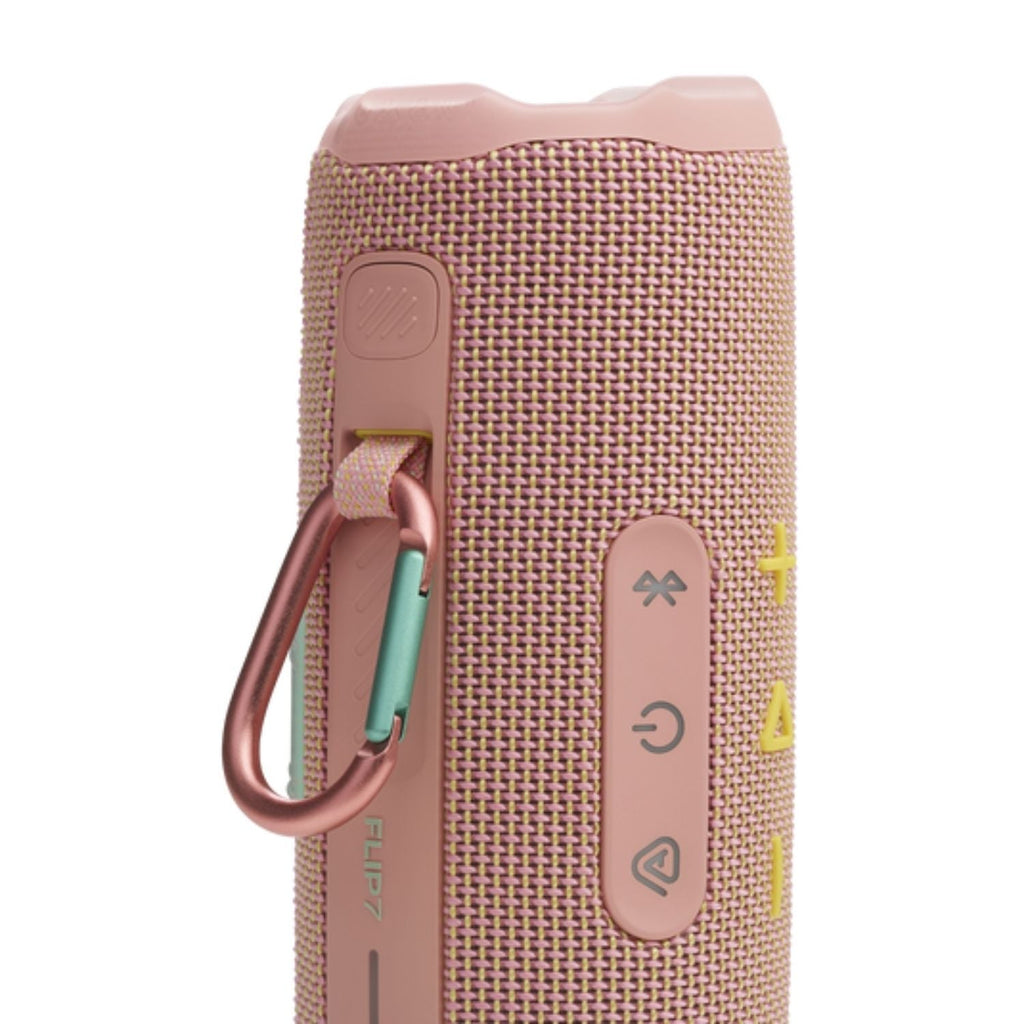 Parlante JBL Flip 7 Bluetooth 5.4 35W Portatil Resistente Agua IP68 16 Horas Rosa