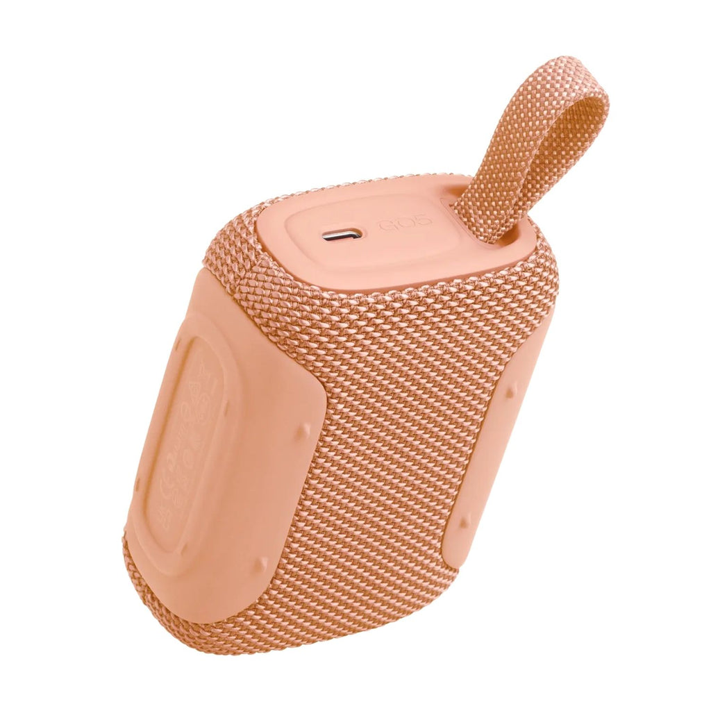 Parlante JBL Go 5 Bluetooth 6.0 4.8W IP68 Hasta 10 Horas Auracast Iluminación Naranja Original