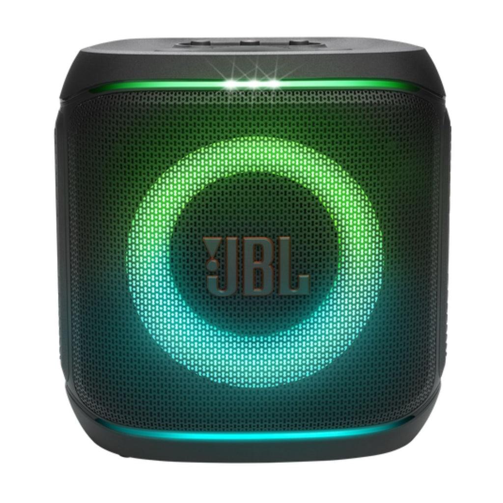 Parlante JBL PartyBox Encore 2 AI 100W Bluetooth 5.4 2 Microfonos Inalambricos IPX4 15 Horas Auracast Negro Original + Accesorio de Regalo