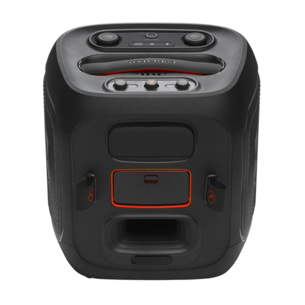 Parlante JBL PartyBox Encore 2 AI 100W Bluetooth 5.4 2 Microfonos Inalambricos IPX4 15 Horas Auracast Negro Original + Accesorio de Regalo