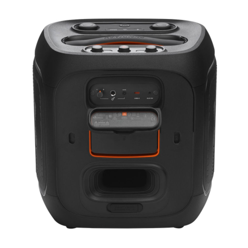 Parlante JBL PartyBox Encore 2 AI 100W Bluetooth 5.4 2 Microfonos Inalambricos IPX4 15 Horas Auracast Negro Original + Accesorio de Regalo