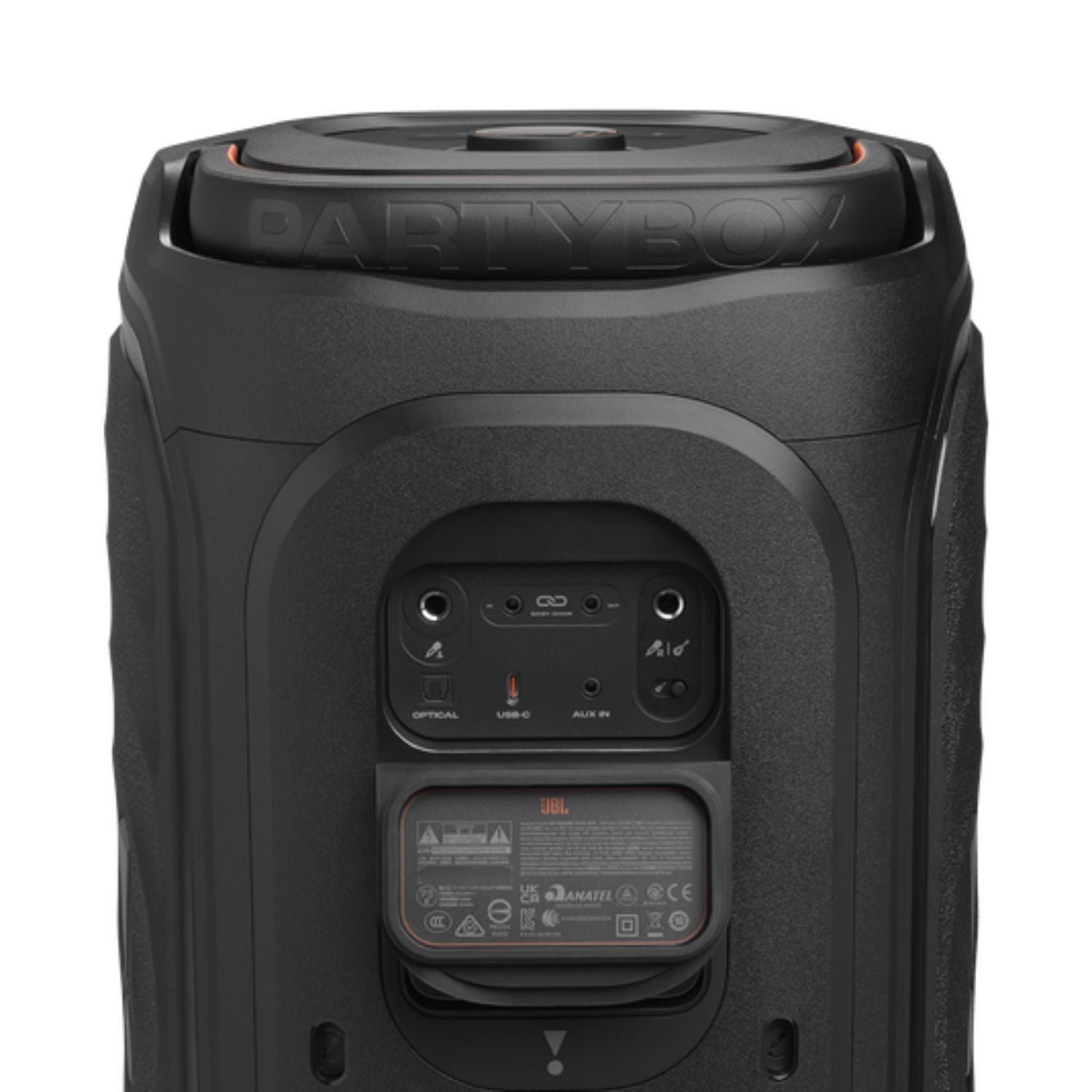 Parlante JBL PartyBox 130 Bluetooth 6.0 200W IPX4 15 Horas Karaoke Microfono Guitarra Negro + Accesorio de Regalo
