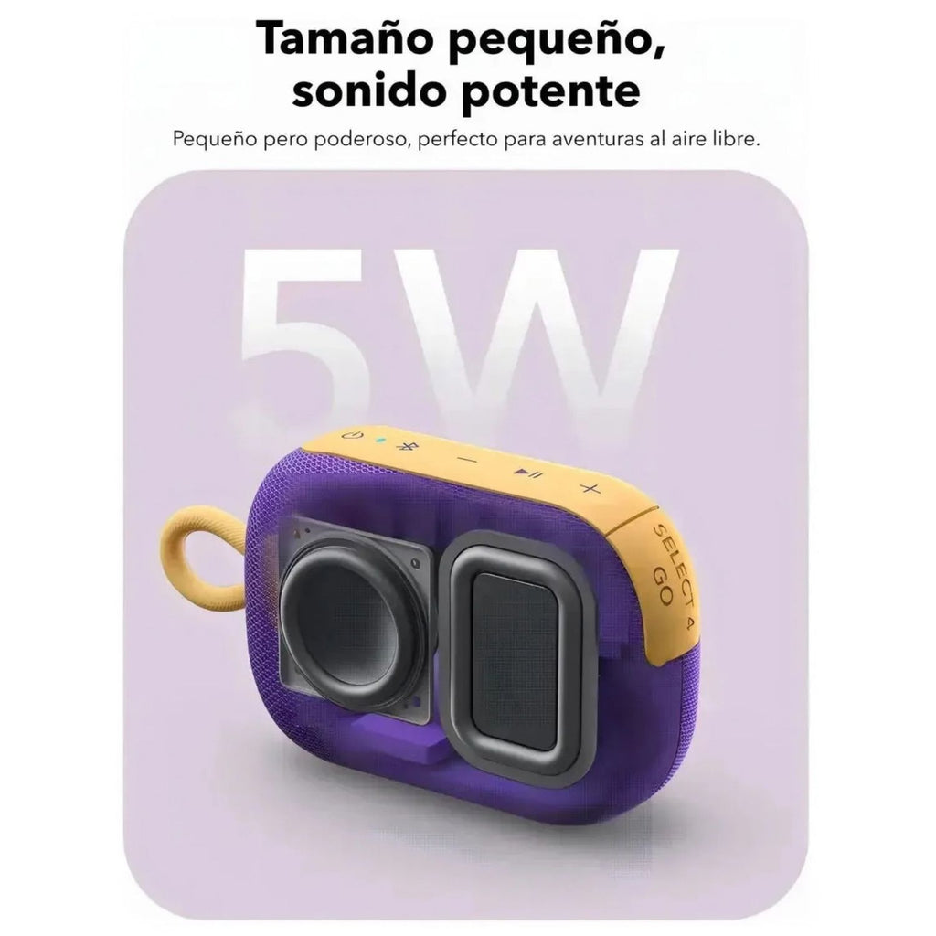 Parlante Soundcore Select 4 Go 5W IP67 Bluetooth 5.4 Morado
