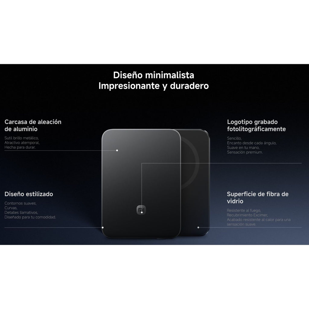 Batería Portátil Xiaomi UltraThin Magnetic Power Bank 5000mAh 15W Carga Magnética Inalámbrica – 6mm 98g